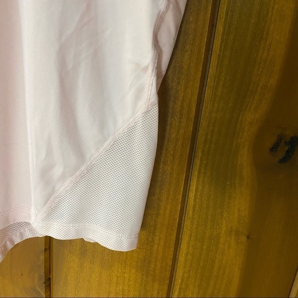 Nike: Dri-Fit Women's Mesh Athletic Workout Gym‎ T-Shirt Top Blush Pink Large - Picture 3 of 9